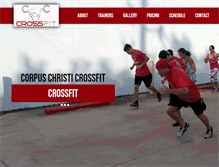 Tablet Screenshot of cccrossfit.com